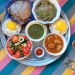 Kisra Platter, South Sudanese Lunch